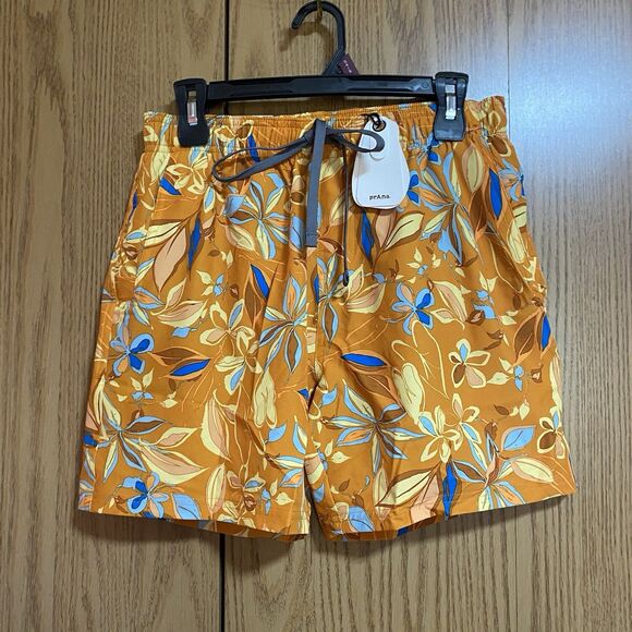 NWT Prana Men’s Small Plunge Swim Shorts - Picture 1 of 7